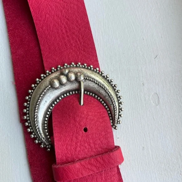 Anthropologie | Accessories | Anthropologie Suede Pink And 